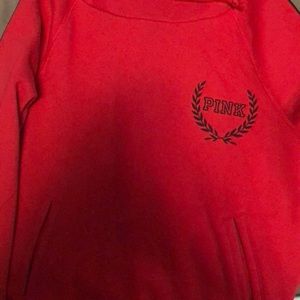 Pink Red hoodie . Worn a few times